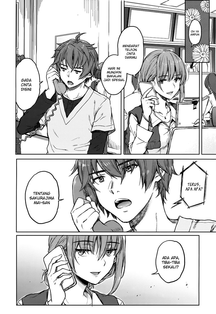Seishun Buta Yarou wa Bunny Girl-senpai no Yume wo Minai chapter 14